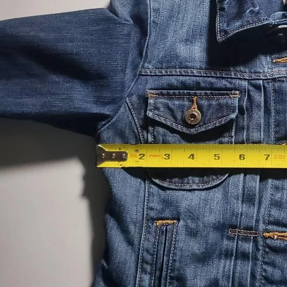 Gap Jeans Dark Denim Trucker Jacket From Fall 2012  Sz XS - Picture 5 of 16